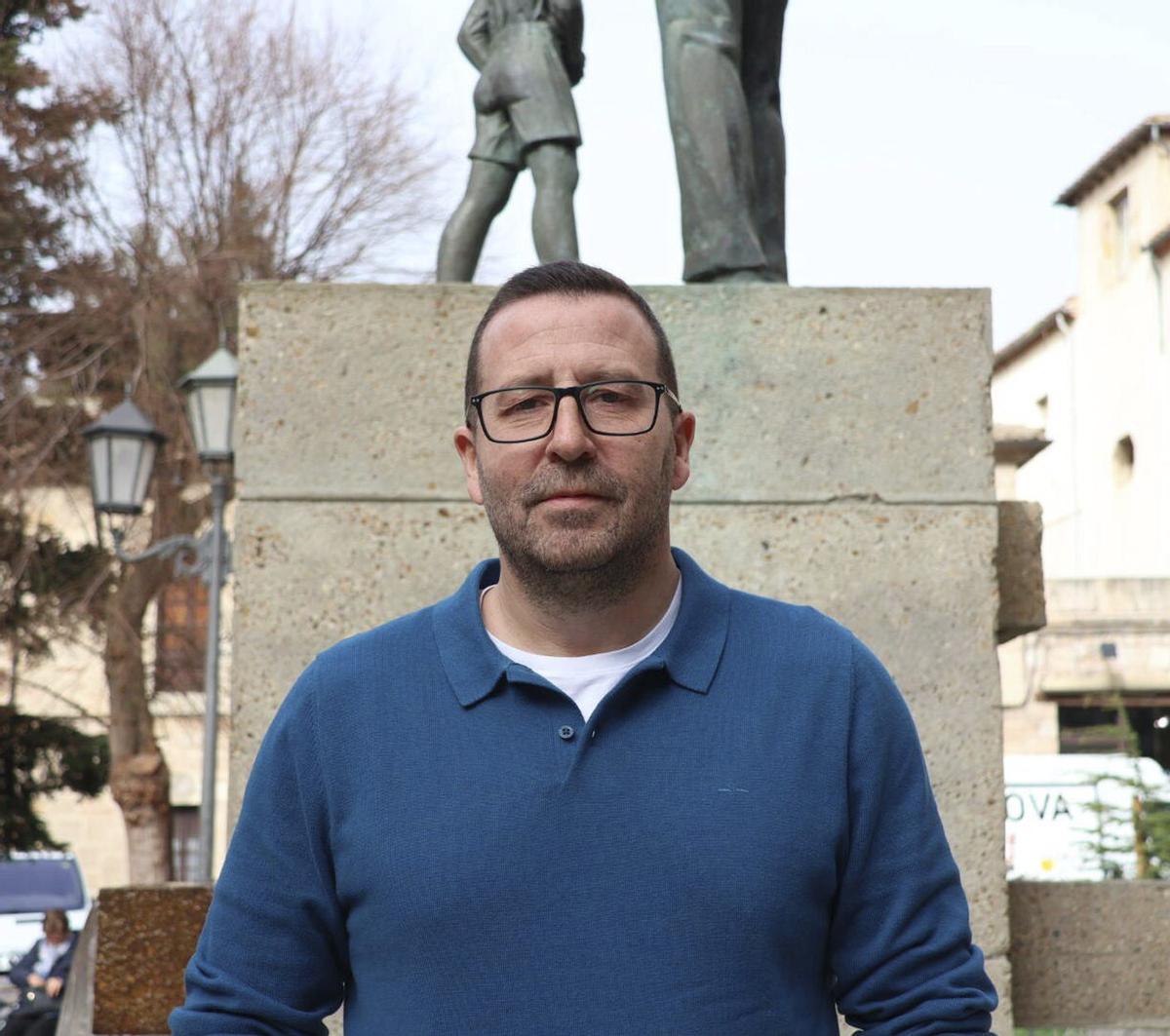 El candidato del Partido Socialista, Iñaki Gómez.