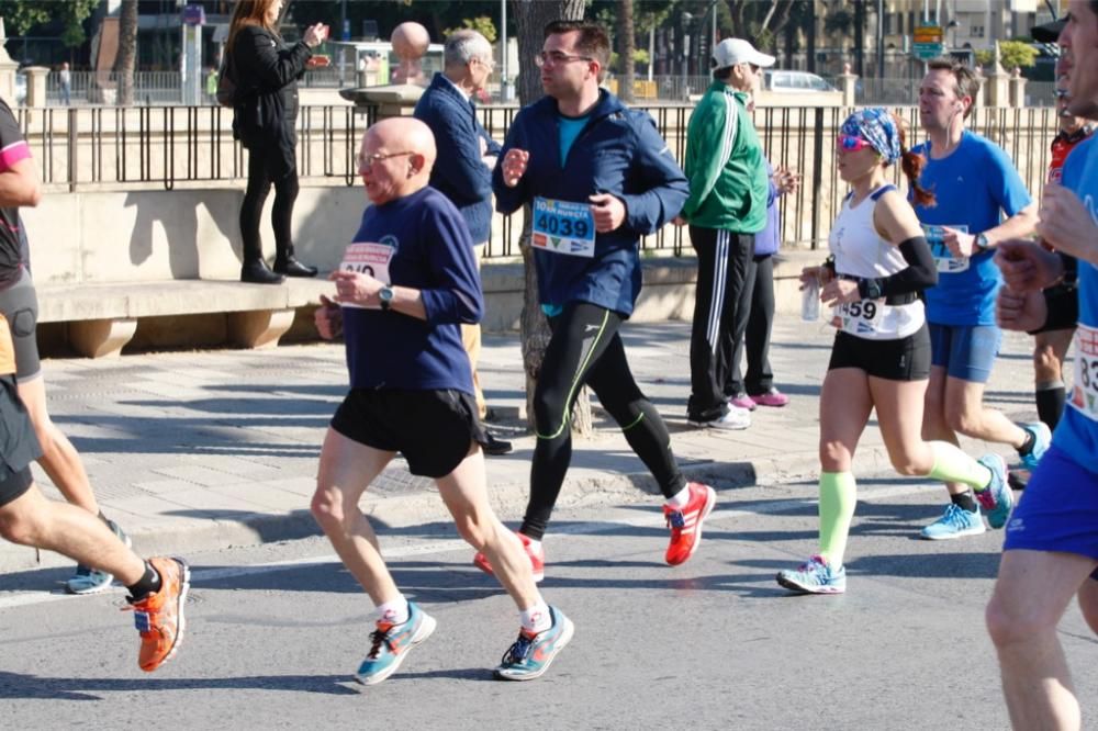 Media Maratón Murcia: Paso por Puente Reina Sofía