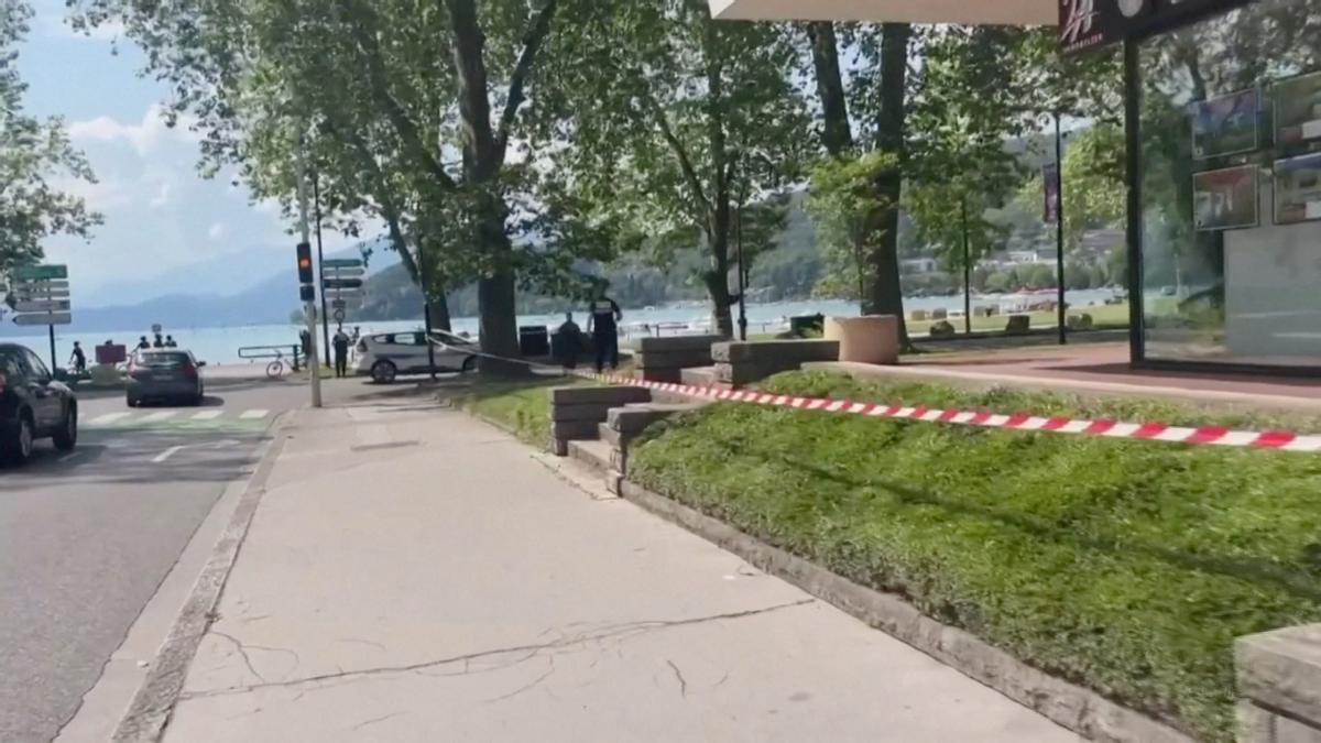 Ataque con cuchillo en un parque infantil en Annecy (Francia)