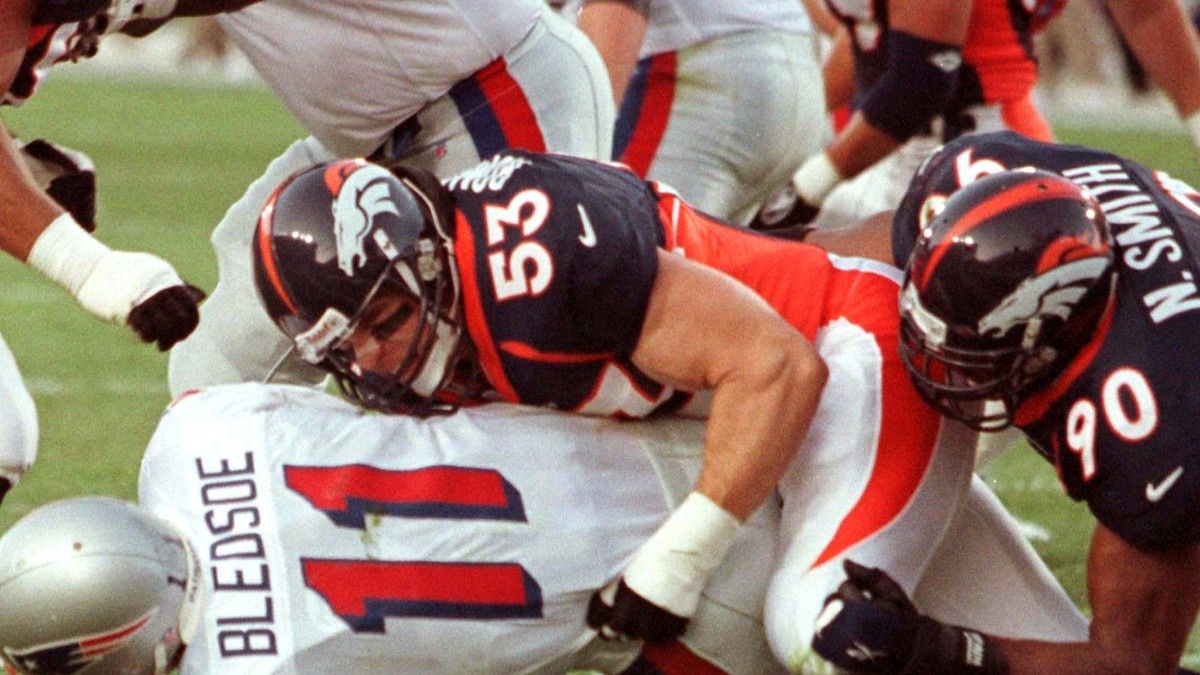 Partido entre los Denver Broncos y los New England Patriots en 1998