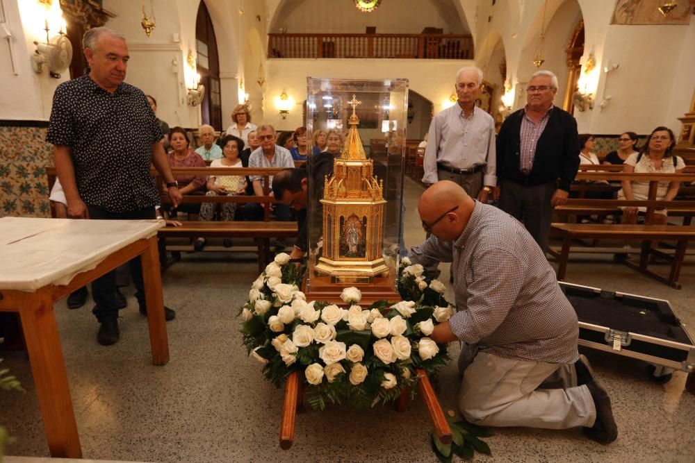 La despedida de las reliquias se llevará a cabo mañana domingo a las 10.30 horas en una misa en la catedral