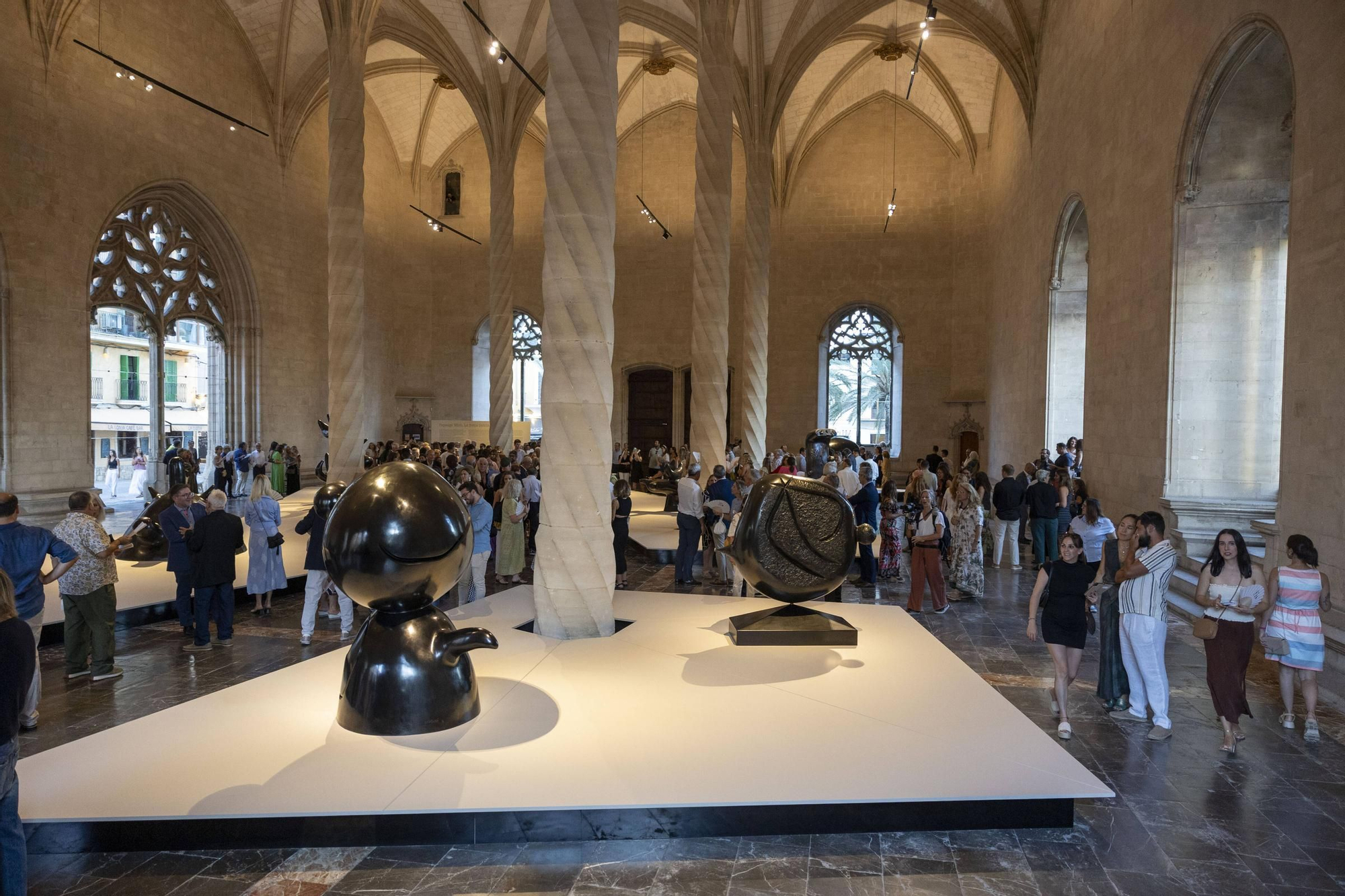 La exposició de Miró en La Llotja, en imágenes
