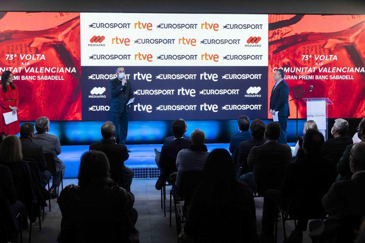 Presentación de la Volta a la Comunitat Valenciana