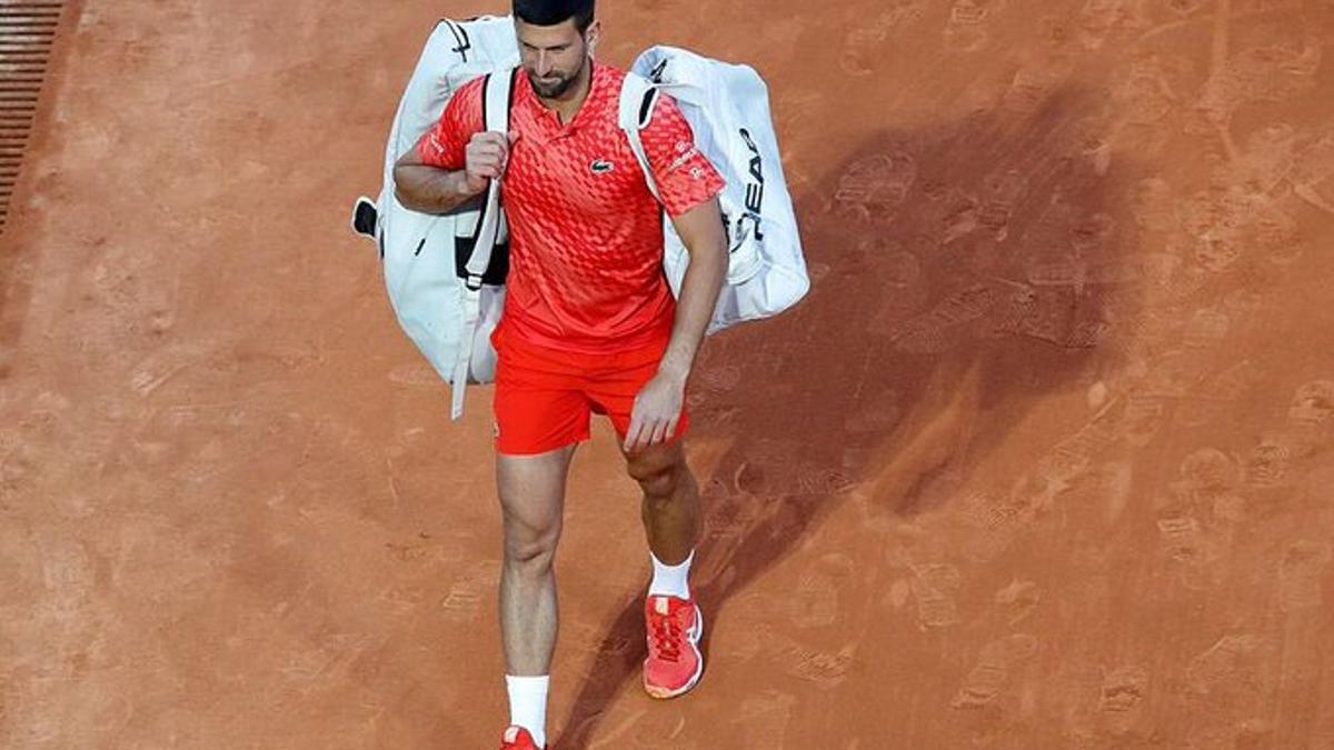 Djokovic, la semana pasada en Montecarlo.