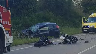 Detenen per homicidi imprudent el conductor del cotxe implicat en l'accident mortal de Saus