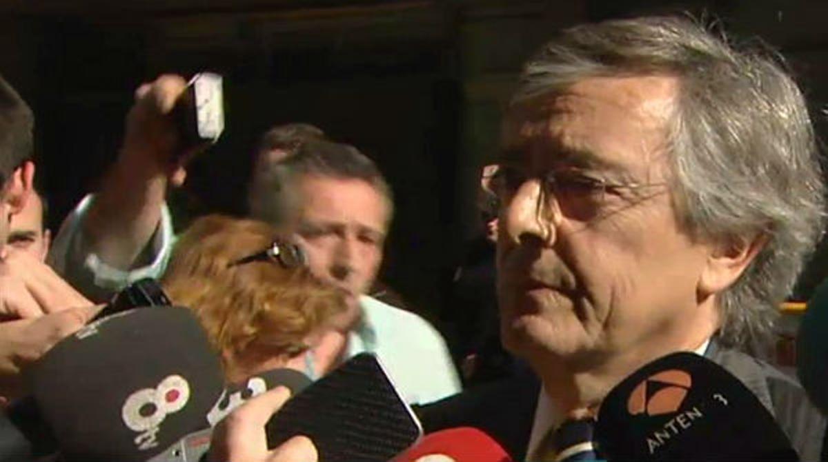 Jorge Trías assegura dir la veritat, aquest dimecres a l’Audiència Nacional.