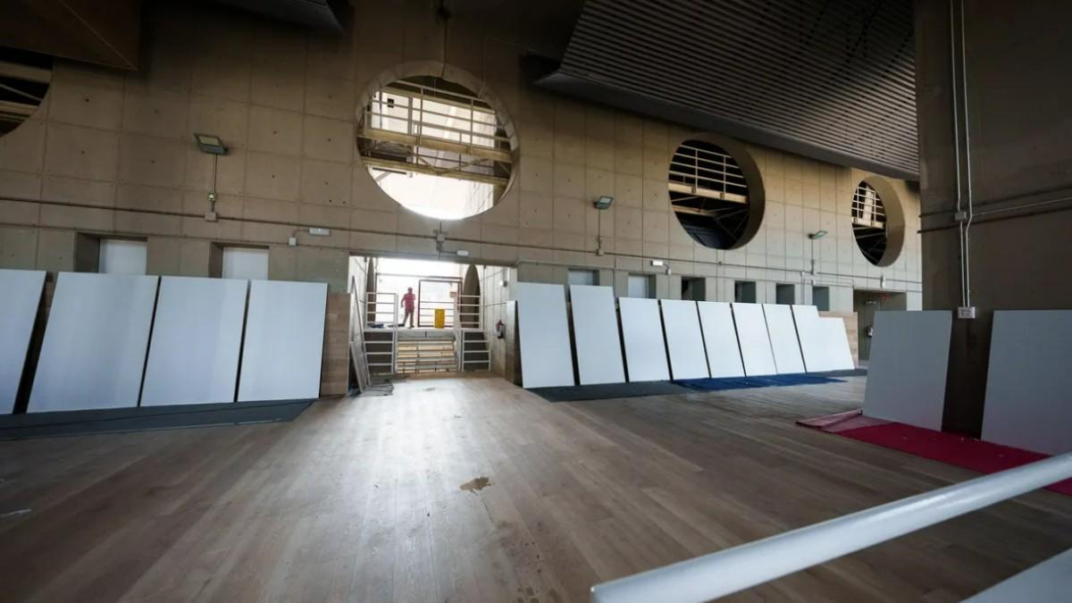 Así se está remodelando el estadio de Montjuïc