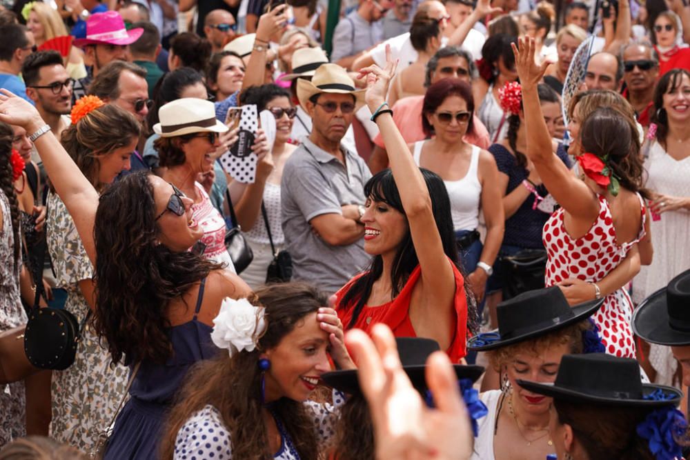 Último día de Feria en el Centro de Málaga