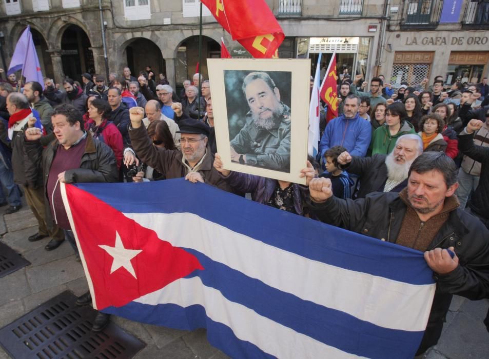 Galicia recuerda a Fidel Castro