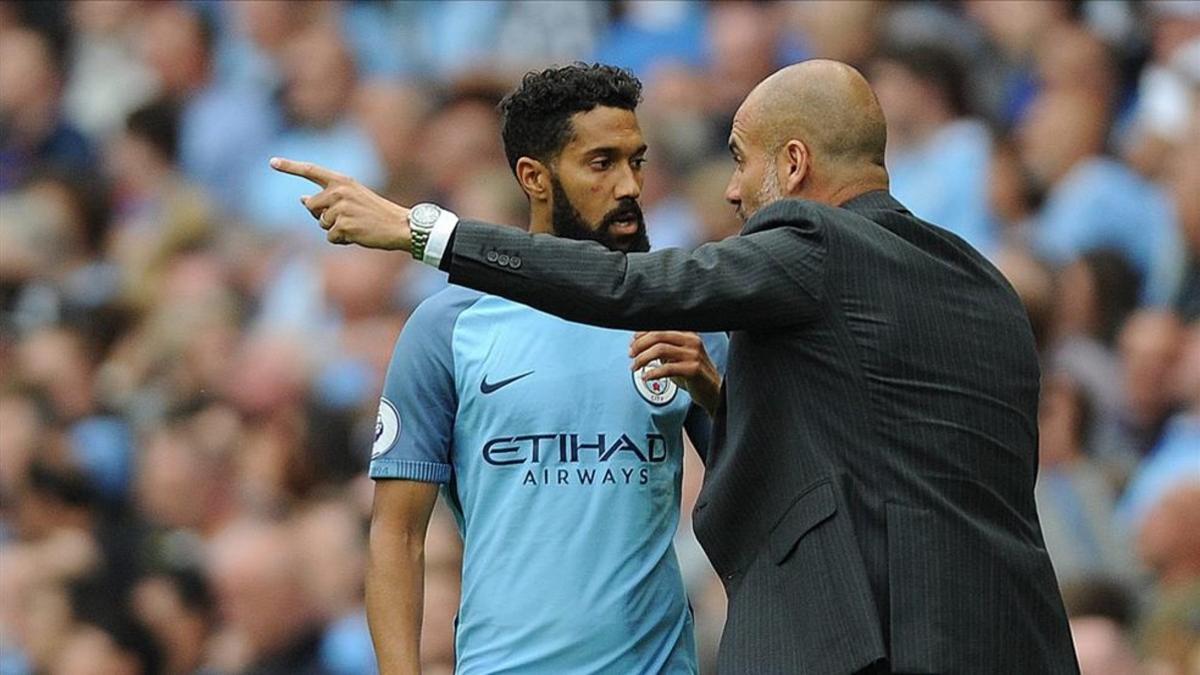 Clichy no entraba en los planes de Pep Guardiola