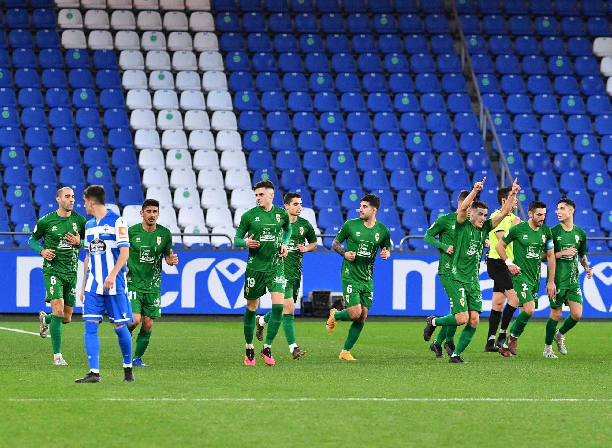 El Deportivo cae (0-2) ante el Compostela