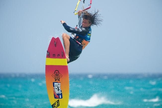 Prueba de Strapless en el Mundial de Kitesurf de Fuerteventura