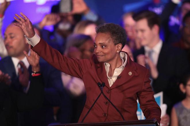 Lori Lightfoot, alcaldesa de Chicago