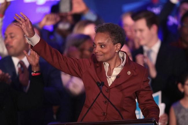 Lori Lightfoot, alcaldesa de Chicago