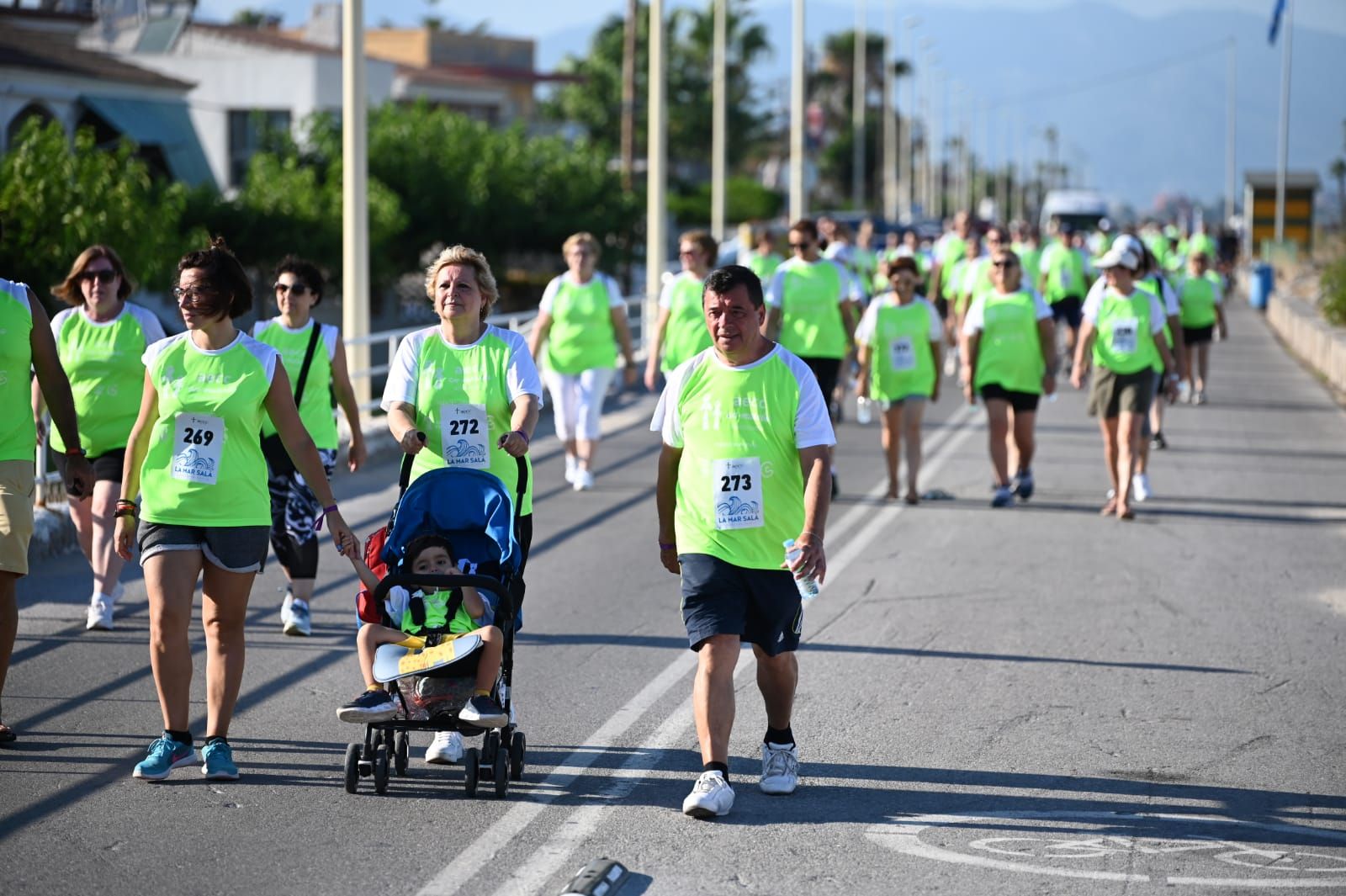 Así ha sido la marcha contra el cáncer de Almassora