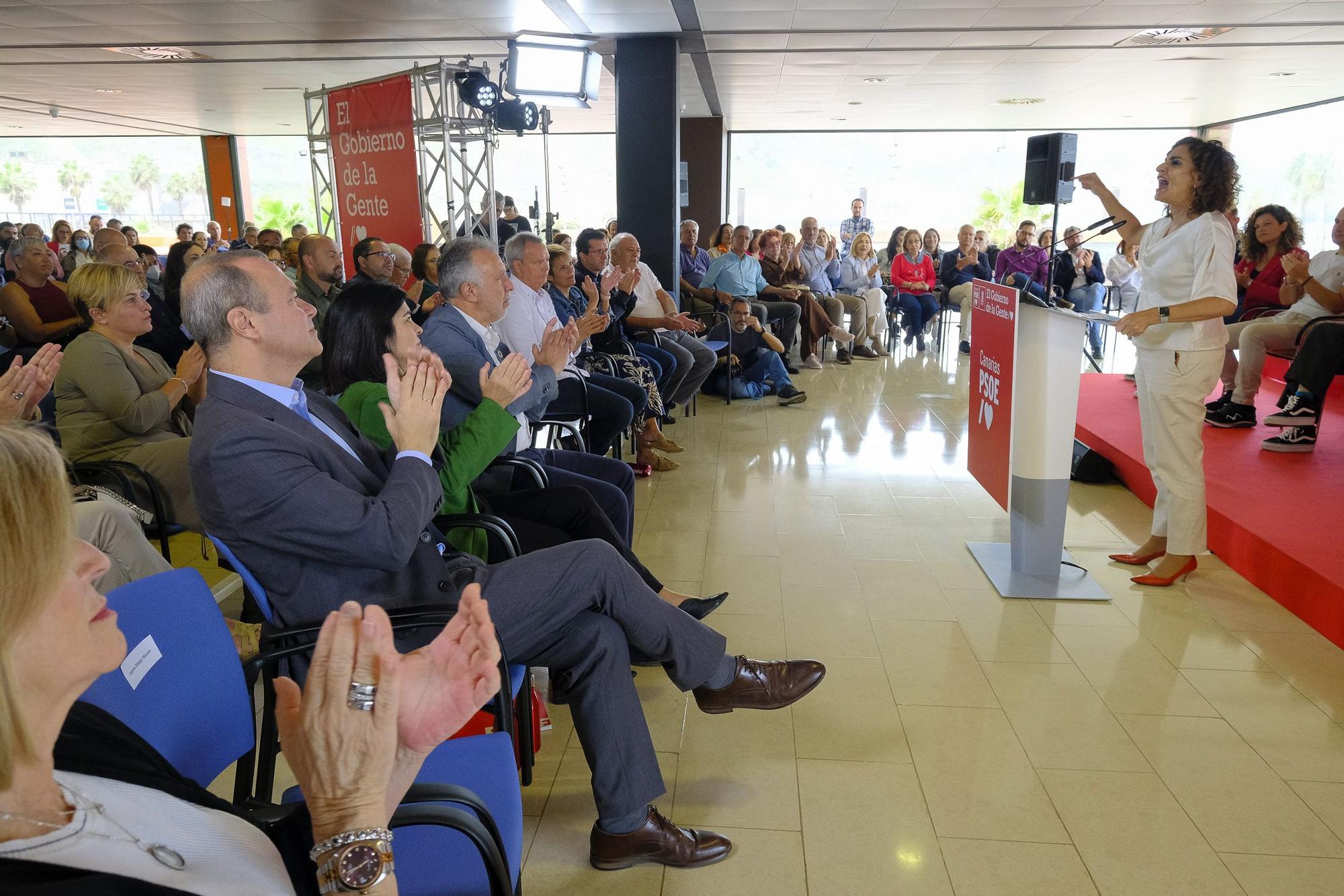 Carolina Darias presenta su candidatura a la alcaldía de la capital grancanaria