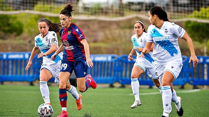 Imagen de la visita del Deportivo al Levante. |  // LO