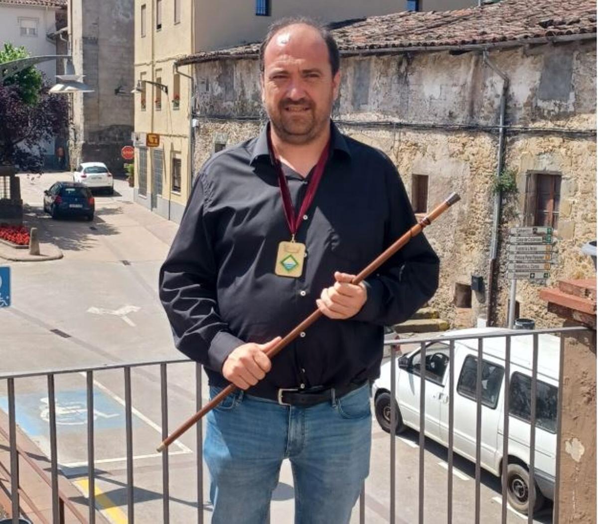 Albert Danés, alcalde de Les Preses