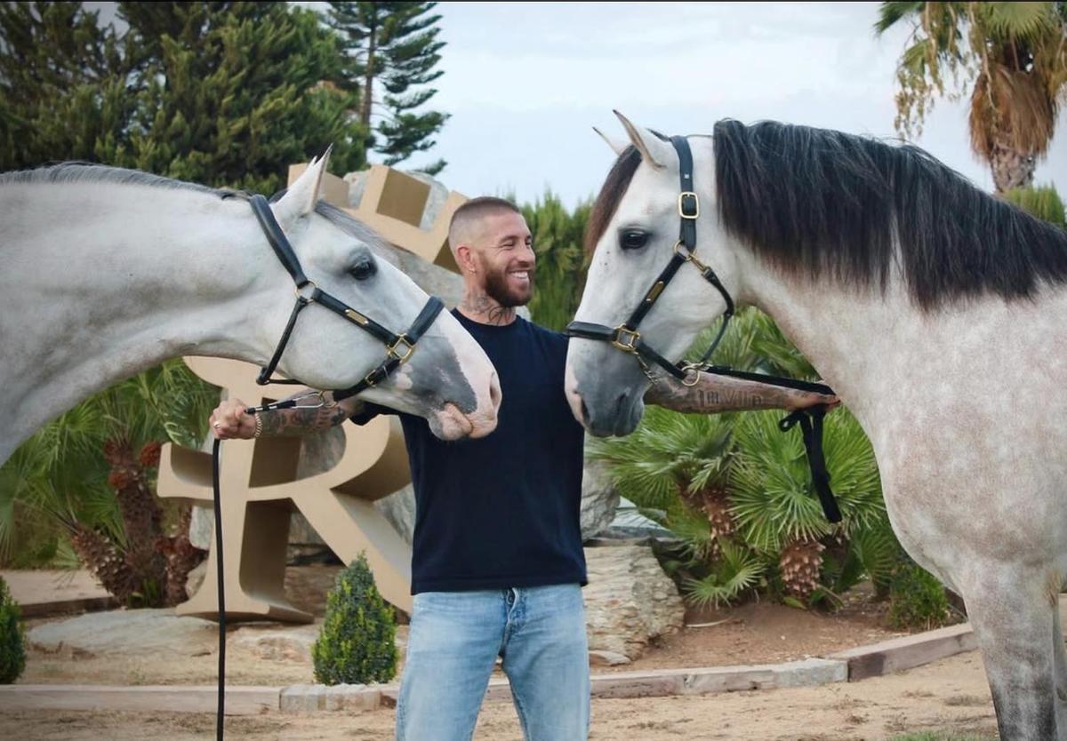 Sergio Ramos dispone de su propia yeguada, 'SR4'
