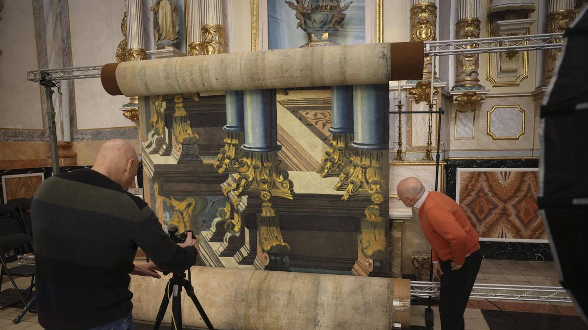 Cheste preserva sus telones cuaresmales ante posibles peligros como la dana