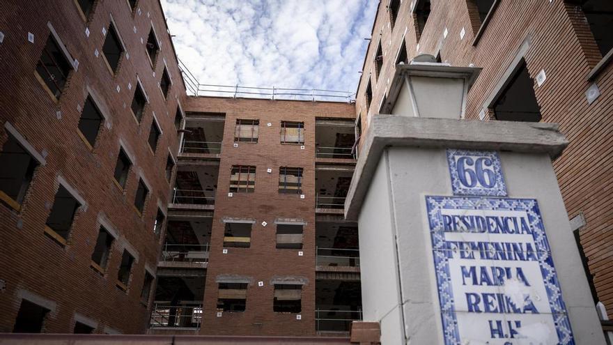 La transformación de la residencia Santa María Reina en Zaragoza, camino de su fase decisiva