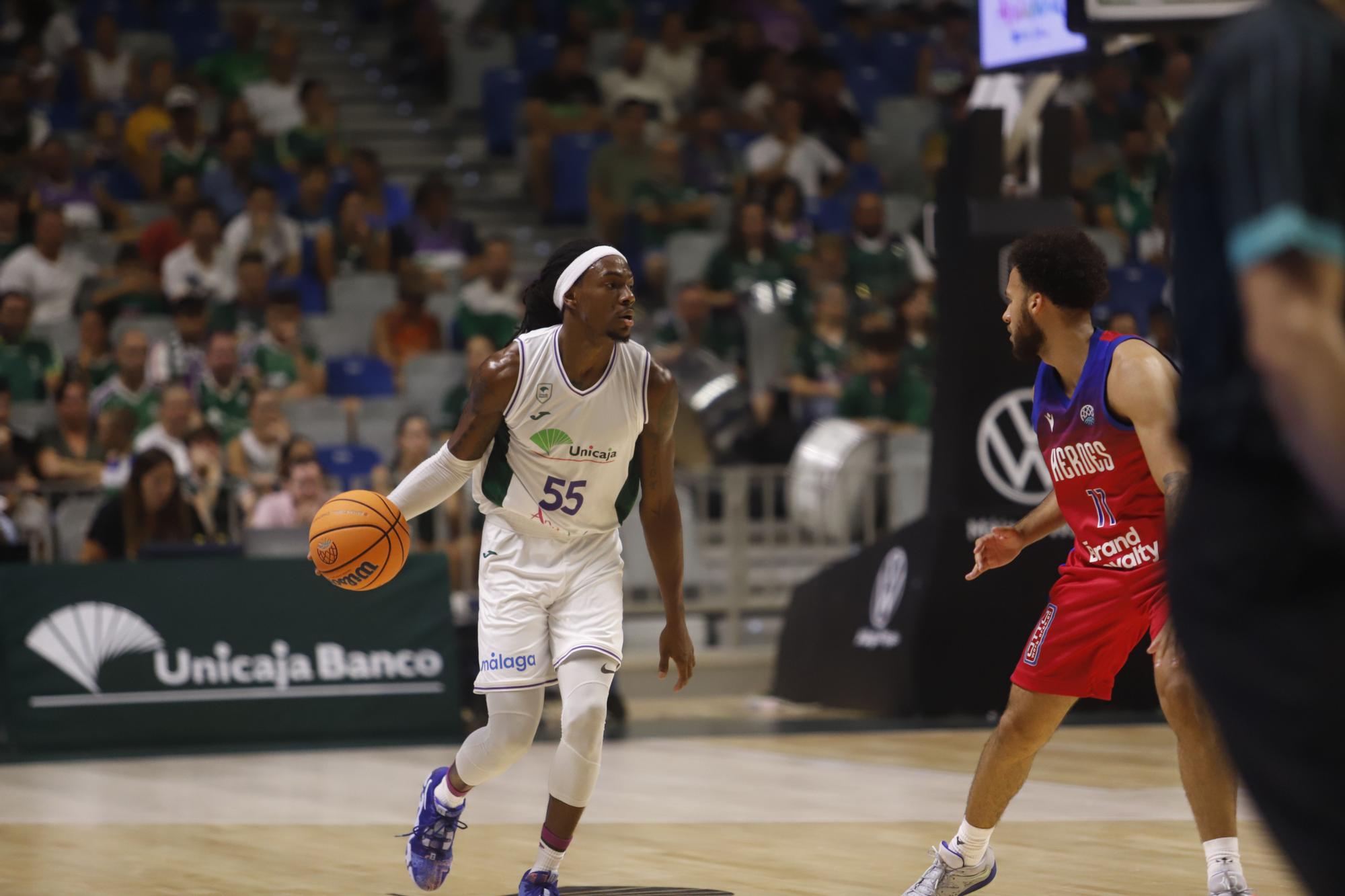 Unicaja - Den Bosch, semifinal de la fase previa de la BCL, en imágenes