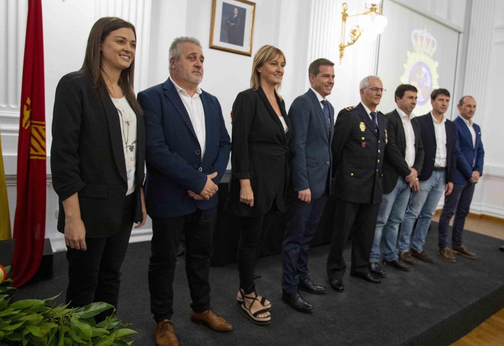 La Policía Nacional celebra en Xàtiva el acto tradicional de los santos custodios