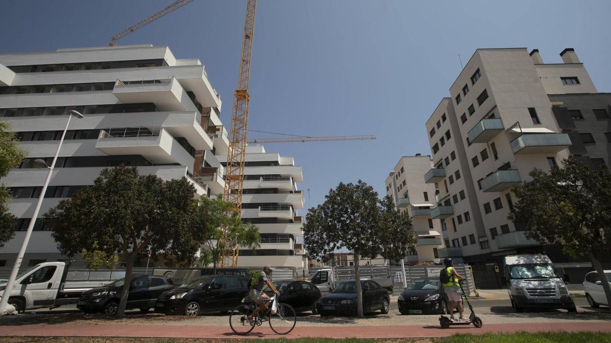 Promoción de viviendas nuevas en el Port de Sagunt.
