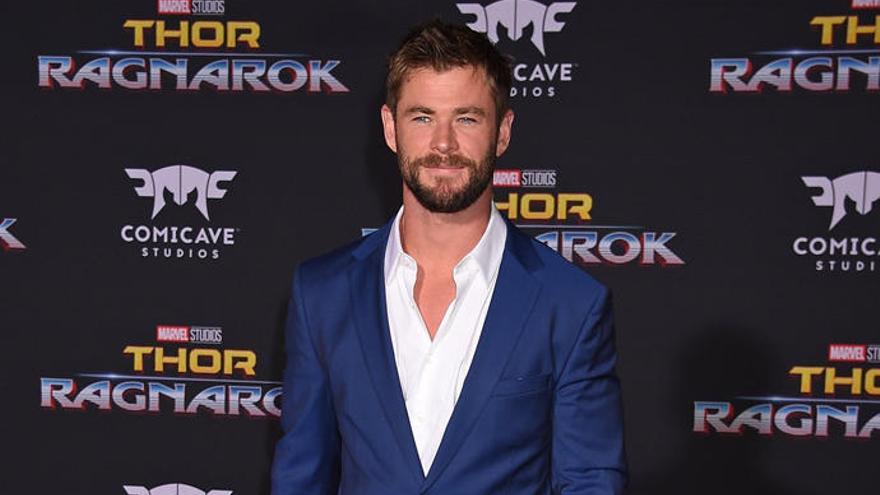 Chris Hemsworth comparte su duro entrenamiento