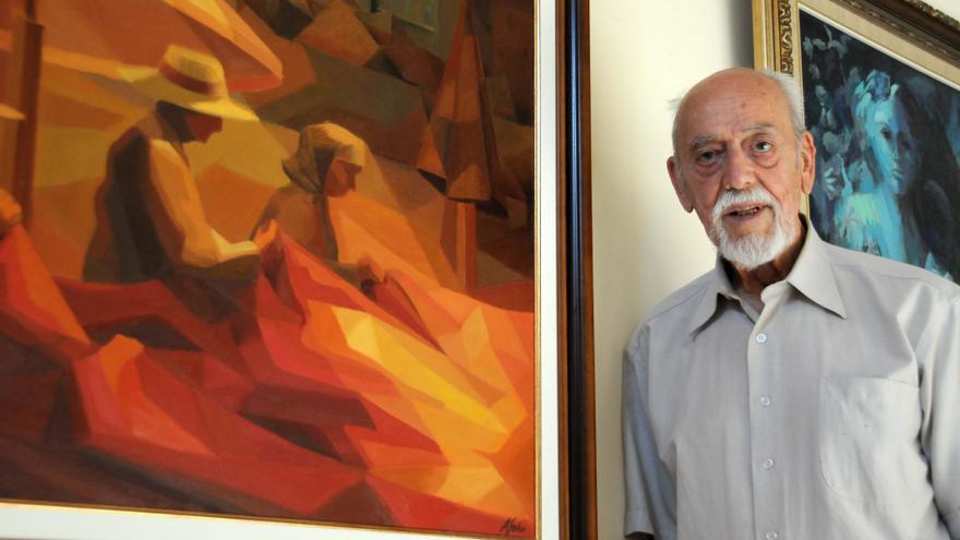 Mor als 91 anys el pintor manresà Antoni Sala