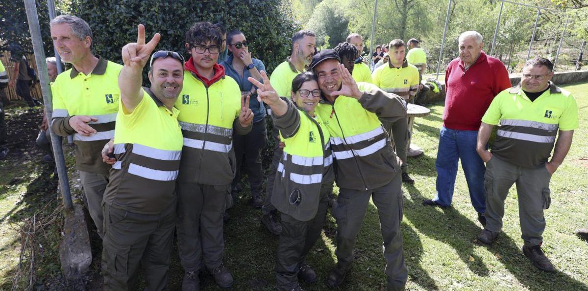 El Garden de Castiñeiras florece con vocación social y didáctica | GUSTAVO SANTOS