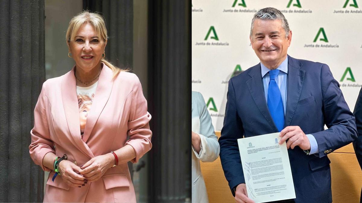 Juanma Moreno apuesta por un Gobierno continuista con Antonio Sanz y Carolina España como vicepresidentes