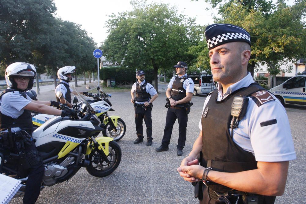 Operatiu específic de la Policia Municipal que actua en places i espais oberts