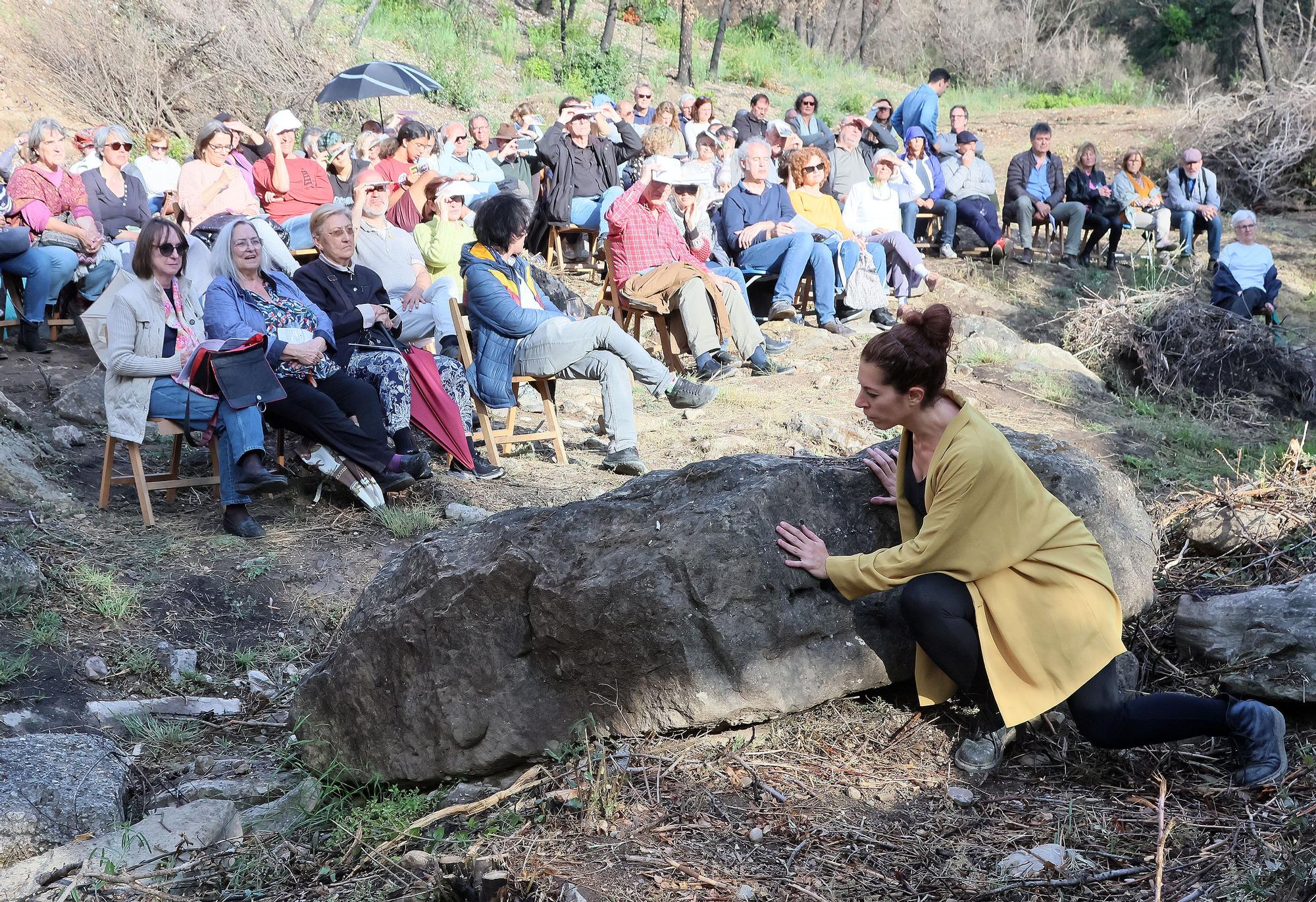 Les millors fotos de l'homenatge als pagesos del bosc a les tines de la Vall del Flequer del Pont