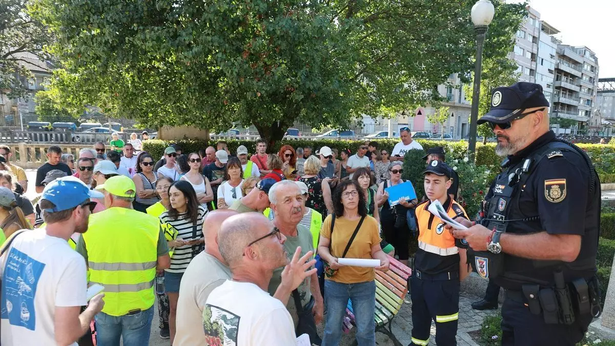 Policía y Protección Civil se unen al rastreo de Redondela en busca de la viguesa desaparecida