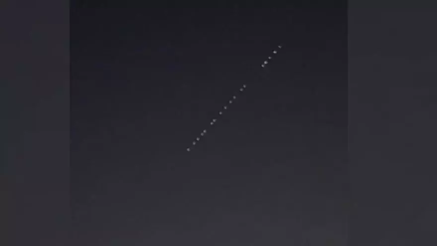 Extraña imagen captada en el cielo desde Tenerife