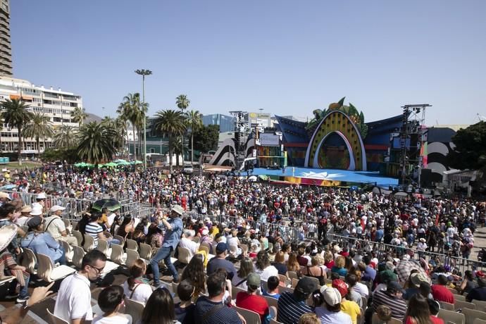 24.02.19. Las Palmas de Gran Canaria. Carnaval 2019. Concurso Carnaval Canino.  Público. Parque de Santa Catalina. Foto Quique Curbelo