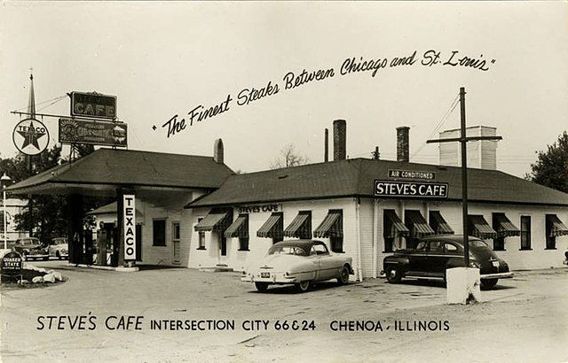 Chenoa era un lugar de parada para muchos viajeros por carretera.