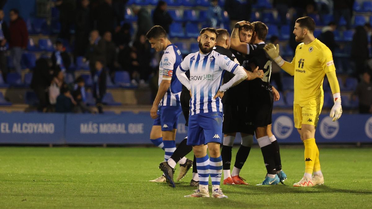 Las mejores imágenes del partido Alcoyano - Hércules