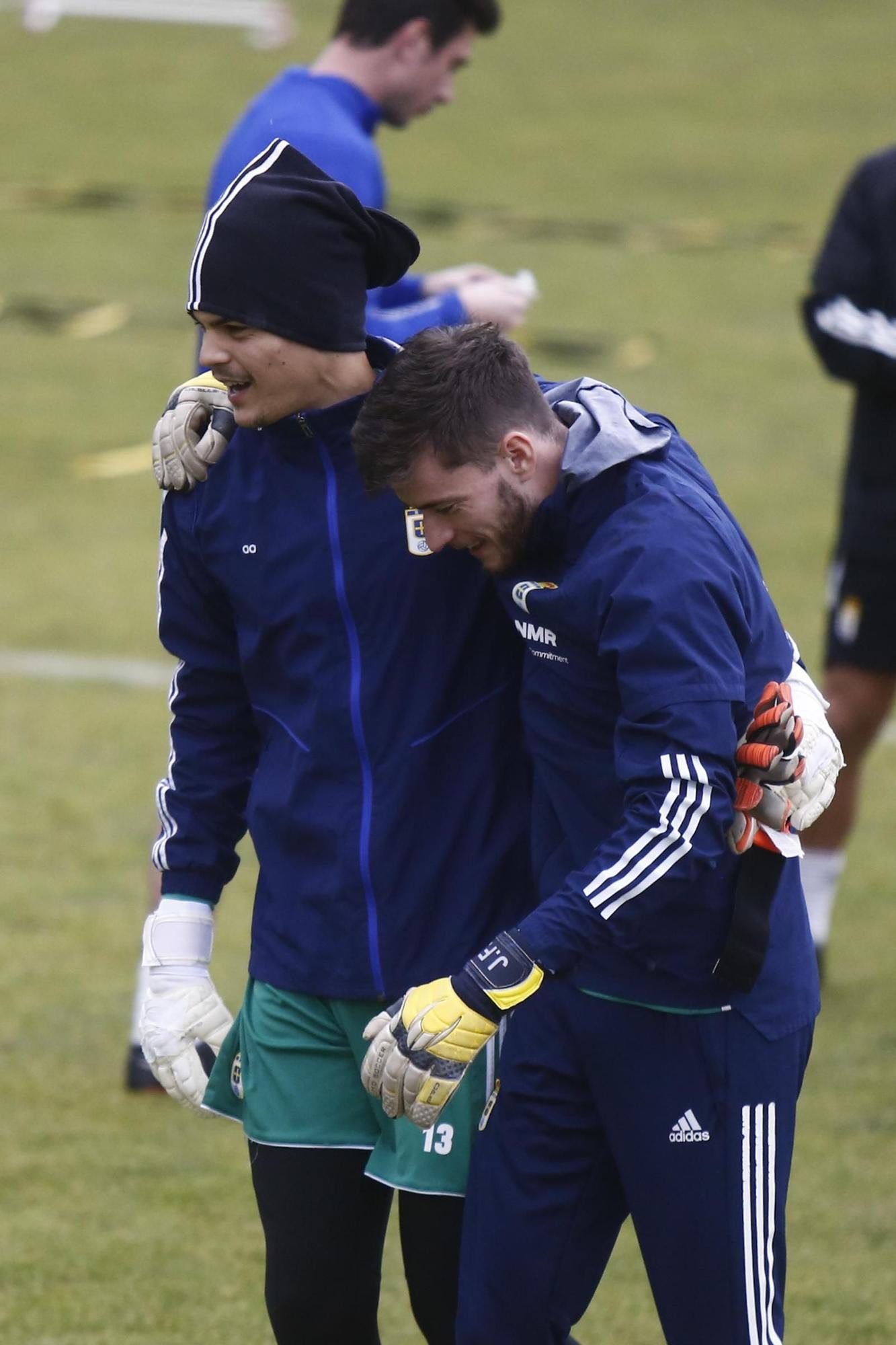 Entrenamiento del Oviedo