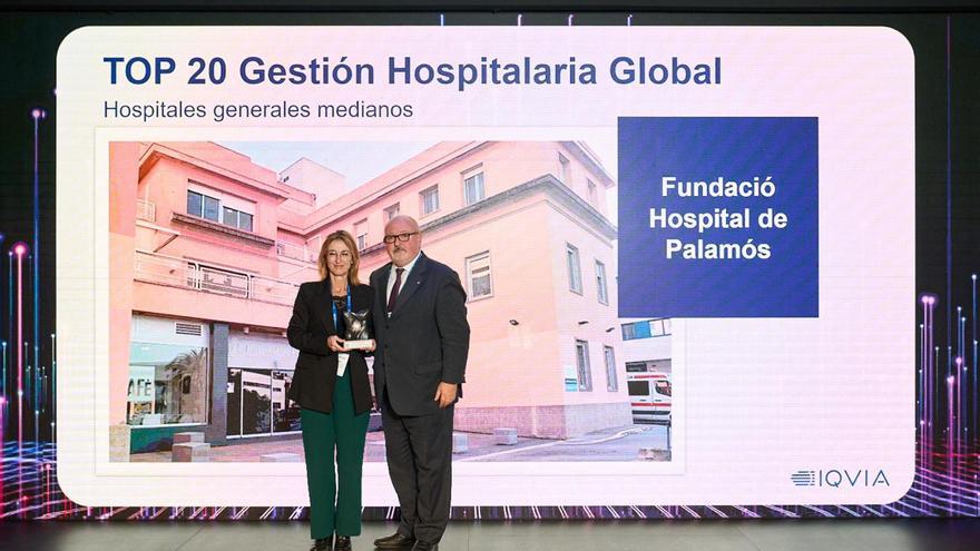 Distingeixen l&#039;hospital de Palamós amb el premi Top 20 de gestió en categoria de centres mitjans