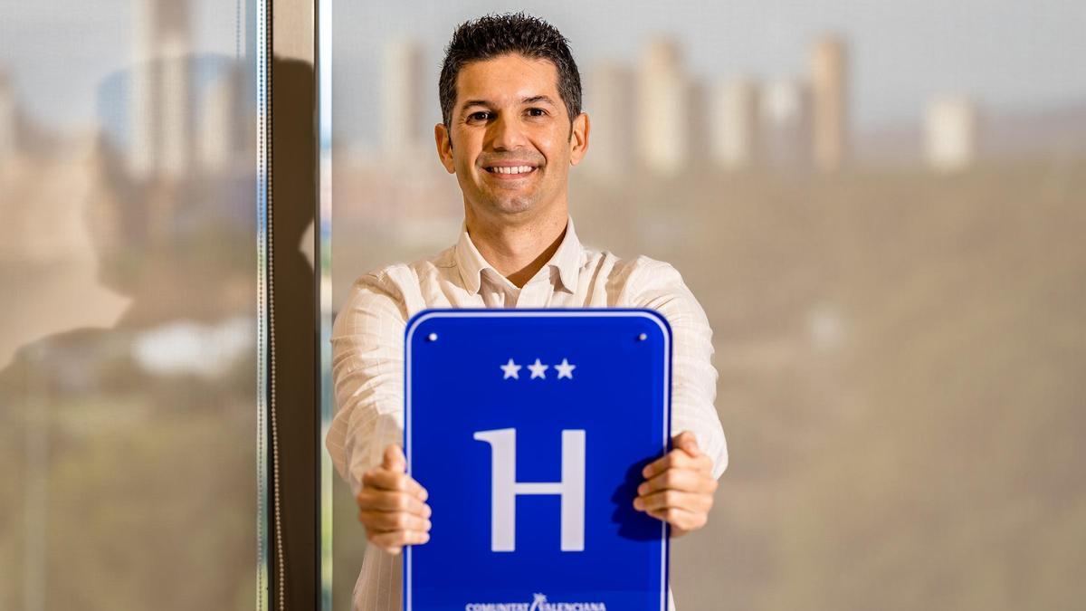 El president d'Hosbec, Fede Fuster, en una imatge d'arxiu.