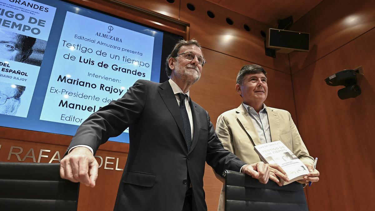 El expresidente del Gobierno y del Partido Popular Mariano Rajoy.