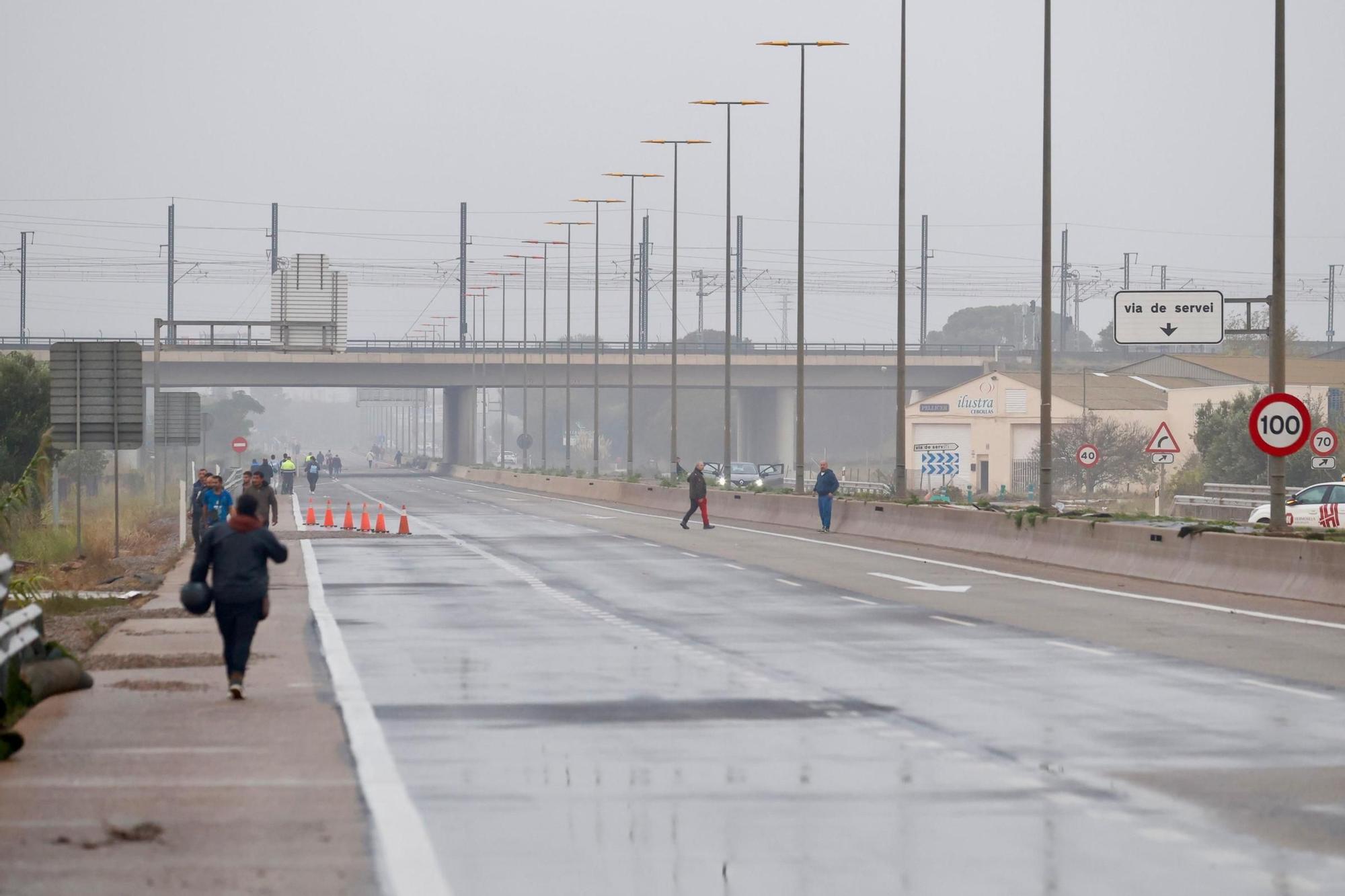 El devastador efecto de la DANA, en imágenes