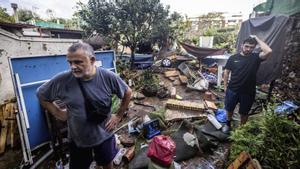 Un violent temporal imprevist torna a causar inundacions a Catalunya