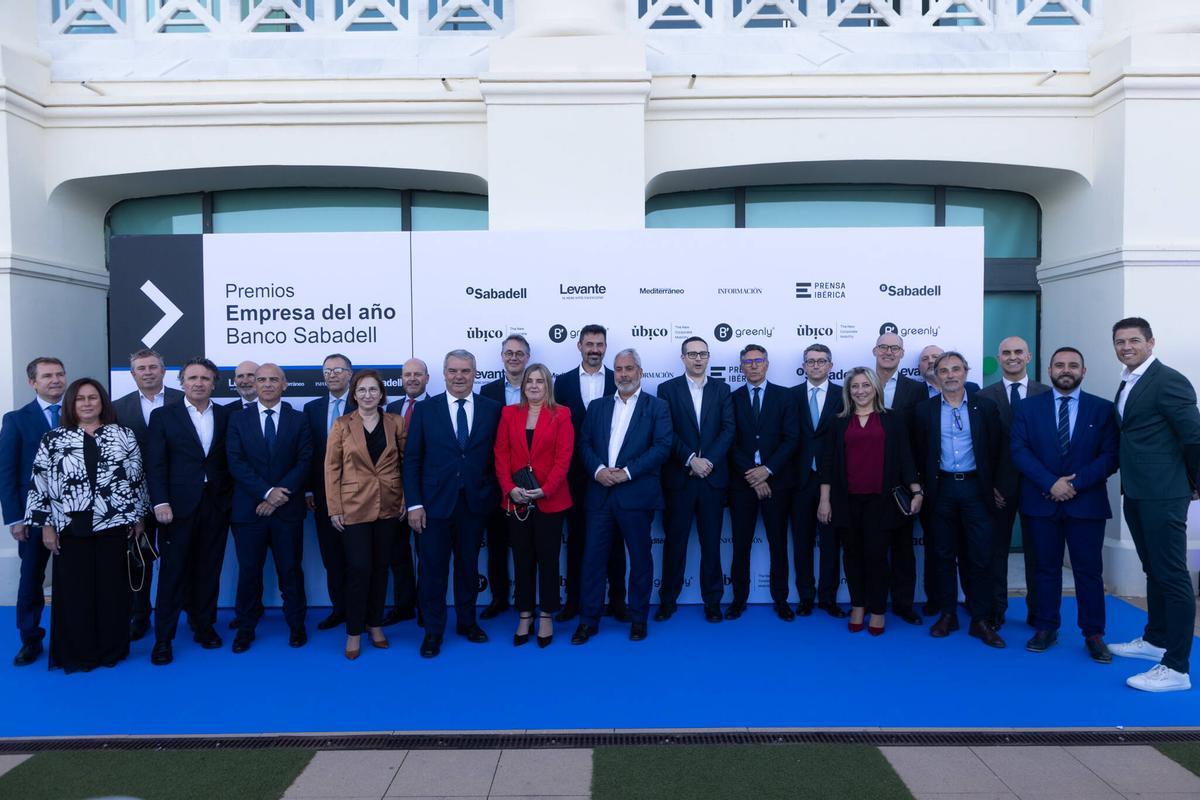 El photocall de los Premios Empresa del Año Banco Sabadell El photocall de los Premios Empresa del Año Banco Sabadell