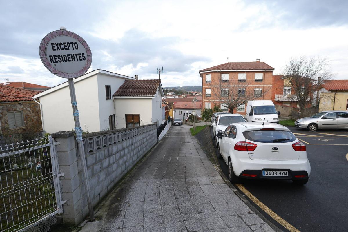 Una imagen del barrio de La Llamosa