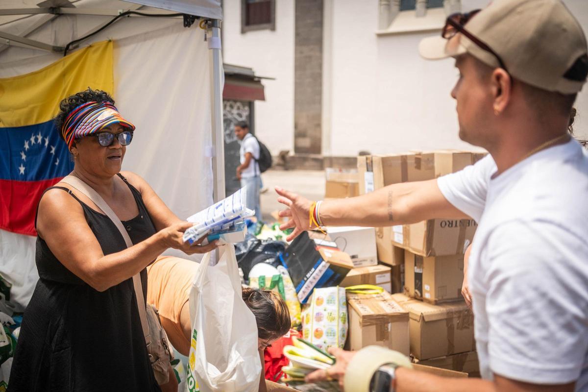Recogida de alimentos y medicamentos en La Laguna