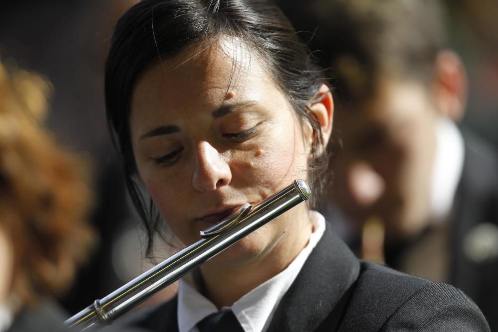 La Sociedad Musical La Lira de Chulilla puso música a la victoria del Valencia