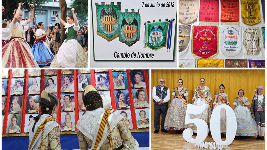 La fiesta de los 50 años de la falla Calvo Acacio